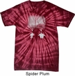 Mens Yoga Shirt Choices Spider Tie Dye Tee T-shirt