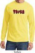 Mens Yoga Shirt Classic Rock Yoga Long Sleeve Tee T-Shirt