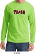 Mens Yoga Shirt Classic Rock Yoga Long Sleeve Tee T-Shirt