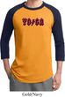 Mens Yoga Shirt Classic Rock Yoga Raglan Tee T-Shirt