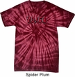 Mens Yoga Shirt Classic Rock Yoga Spider Tie Dye Tee T-shirt