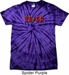 Mens Yoga Shirt Classic Rock Yoga Spider Tie Dye Tee T-shirt