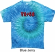 Mens Yoga Shirt Classic Rock Yoga Tie Dye Tee T-shirt