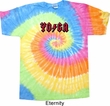Mens Yoga Shirt Classic Rock Yoga Tie Dye Tee T-shirt