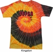 Mens Yoga Shirt Classic Rock Yoga Tie Dye Tee T-shirt