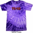 Mens Yoga Shirt Classic Rock Yoga Tie Dye Tee T-shirt
