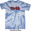 Mens Yoga Shirt Classic Rock Yoga Twist Tie Dye Tee T-shirt