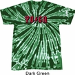 Mens Yoga Shirt Classic Rock Yoga Twist Tie Dye Tee T-shirt