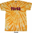Mens Yoga Shirt Classic Rock Yoga Twist Tie Dye Tee T-shirt
