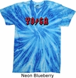 Mens Yoga Shirt Classic Rock Yoga Twist Tie Dye Tee T-shirt