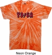 Mens Yoga Shirt Classic Rock Yoga Twist Tie Dye Tee T-shirt