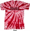 Mens Yoga Shirt Classic Rock Yoga Twist Tie Dye Tee T-shirt