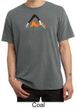 Mens Yoga Shirt Copy Cat Pigment Dyed Tee T-Shirt