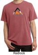 Mens Yoga Shirt Copy Cat Pigment Dyed Tee T-Shirt