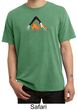 Mens Yoga Shirt Copy Cat Pigment Dyed Tee T-Shirt