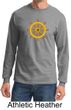 Mens Yoga Shirt Dharma Long Sleeve Tee T-Shirt