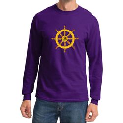 Mens Yoga Shirt Dharma Long Sleeve Tee T-Shirt