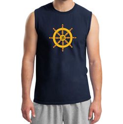 Mens Yoga Shirt Dharma Muscle Tee T-Shirt