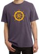 Mens Yoga Shirt Dharma Pigment Dyed Tee T-Shirt