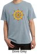 Mens Yoga Shirt Dharma Pigment Dyed Tee T-Shirt