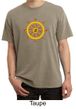 Mens Yoga Shirt Dharma Pigment Dyed Tee T-Shirt