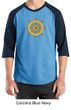 Mens Yoga Shirt Dharma Raglan Tee T-Shirt
