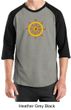 Mens Yoga Shirt Dharma Raglan Tee T-Shirt