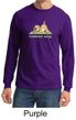 Mens Yoga Shirt Downward Human Long Sleeve Tee T-Shirt
