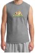 Mens Yoga Shirt Downward Human Muscle Tee T-Shirt