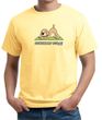 Mens Yoga Shirt Downward Human Organic Tee T-Shirt