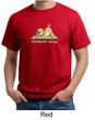 Mens Yoga Shirt Downward Human Organic Tee T-Shirt