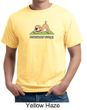 Mens Yoga Shirt Downward Human Organic Tee T-Shirt