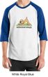 Mens Yoga Shirt Downward Human Raglan Tee T-Shirt