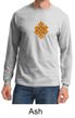 Mens Yoga Shirt Endless Knot Long Sleeve Tee T-Shirt