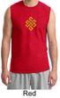 Mens Yoga Shirt Endless Knot Muscle Tee T-Shirt