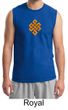 Mens Yoga Shirt Endless Knot Muscle Tee T-Shirt