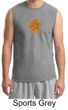 Mens Yoga Shirt Endless Knot Muscle Tee T-Shirt