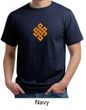 Mens Yoga Shirt Endless Knot Organic Tee T-Shirt