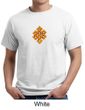 Mens Yoga Shirt Endless Knot Organic Tee T-Shirt
