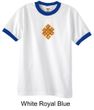Mens Yoga Shirt Endless Knot Ringer Tee T-Shirt