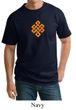 Mens Yoga Shirt Endless Knot Tall Tee T-Shirt