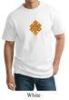 Mens Yoga Shirt Endless Knot Tall Tee T-Shirt