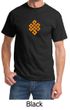 Mens Yoga Shirt Endless Knot Tee T-Shirt