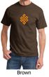 Mens Yoga Shirt Endless Knot Tee T-Shirt