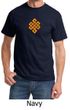Mens Yoga Shirt Endless Knot Tee T-Shirt