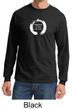 Mens Yoga Shirt Enso Happiness Long Sleeve Tee T-Shirt