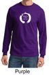 Mens Yoga Shirt Enso Happiness Long Sleeve Tee T-Shirt