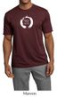 Mens Yoga Shirt Enso Happiness Moisture Wicking Tee T-Shirt
