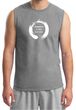 Mens Yoga Shirt Enso Happiness Muscle Tee T-Shirt