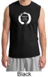 Mens Yoga Shirt Enso Happiness Muscle Tee T-Shirt